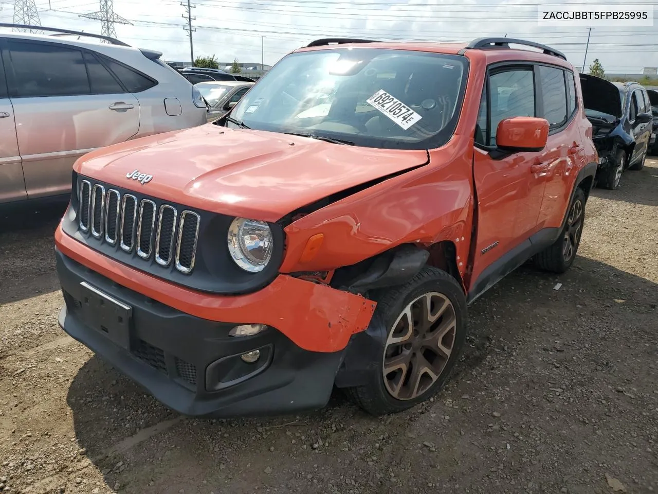 ZACCJBBT5FPB25995 2015 Jeep Renegade Latitude