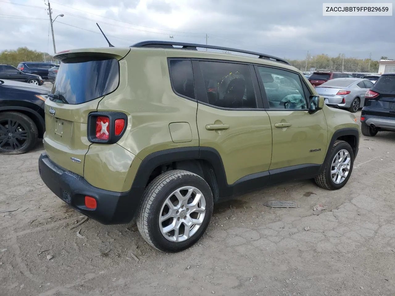 2015 Jeep Renegade Latitude VIN: ZACCJBBT9FPB29659 Lot: 76119544