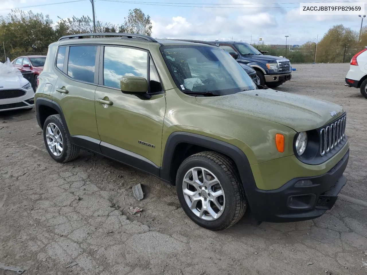 2015 Jeep Renegade Latitude VIN: ZACCJBBT9FPB29659 Lot: 76119544