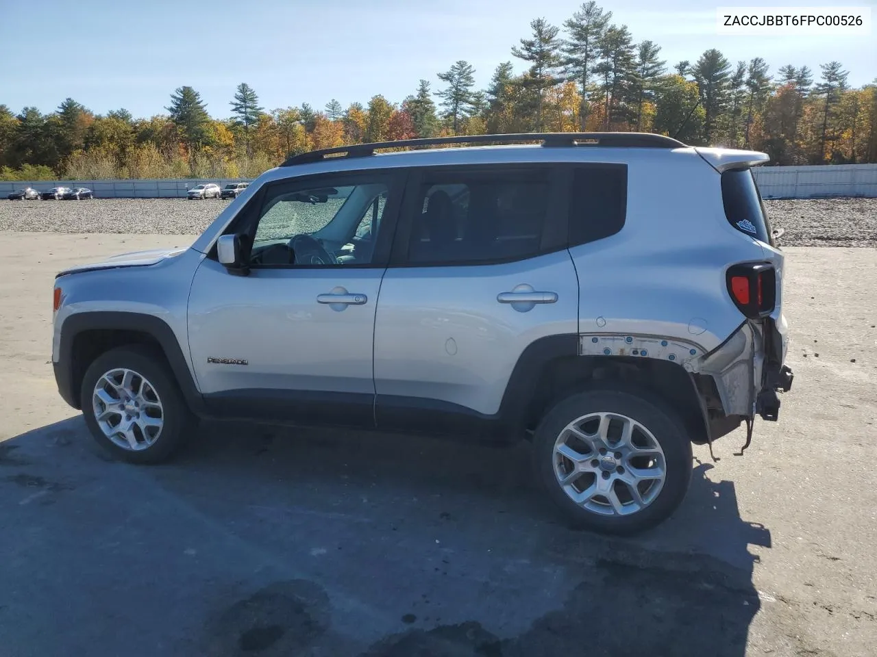 2015 Jeep Renegade Latitude VIN: ZACCJBBT6FPC00526 Lot: 76493764