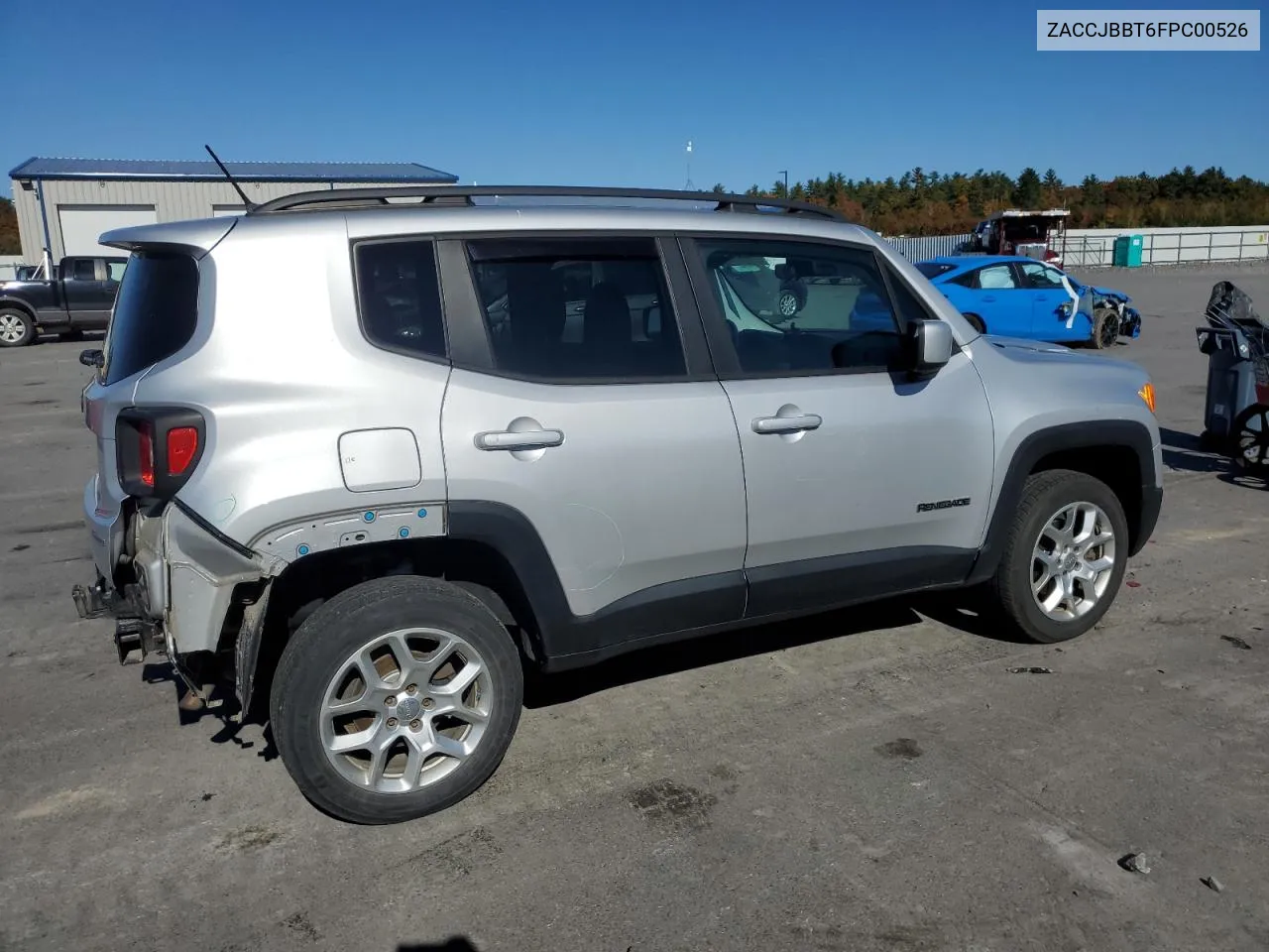 2015 Jeep Renegade Latitude VIN: ZACCJBBT6FPC00526 Lot: 76493764