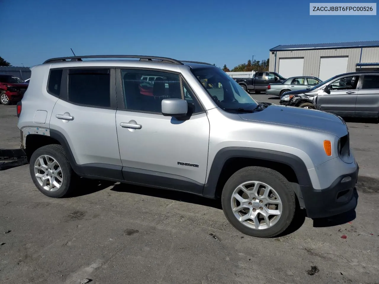 2015 Jeep Renegade Latitude VIN: ZACCJBBT6FPC00526 Lot: 76493764