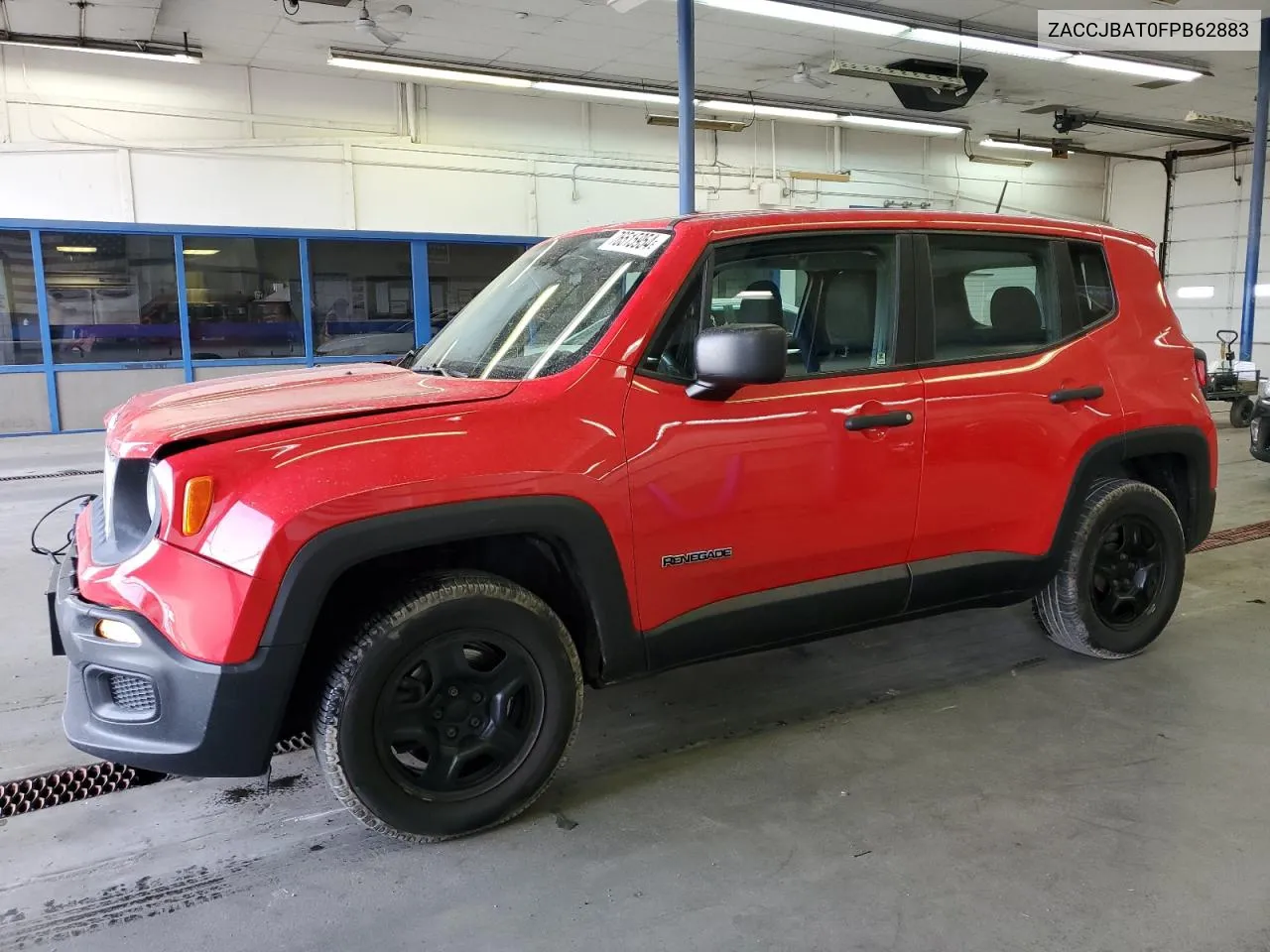 2015 Jeep Renegade Sport VIN: ZACCJBAT0FPB62883 Lot: 76515954