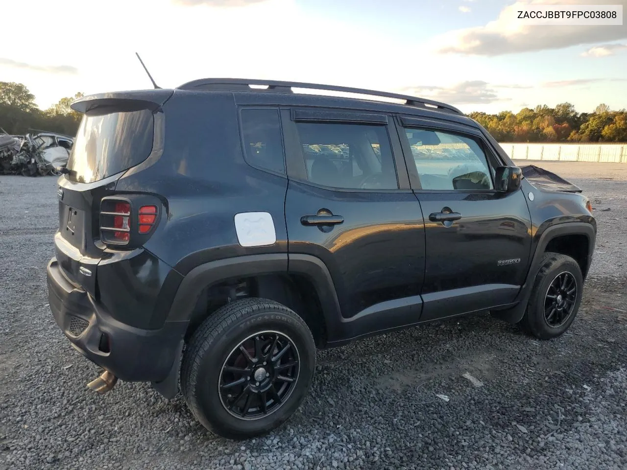 2015 Jeep Renegade Latitude VIN: ZACCJBBT9FPC03808 Lot: 76607924