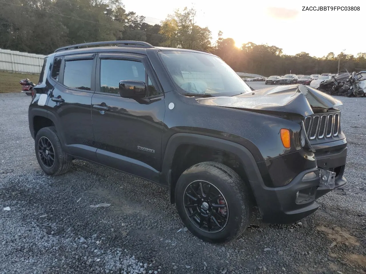 2015 Jeep Renegade Latitude VIN: ZACCJBBT9FPC03808 Lot: 76607924