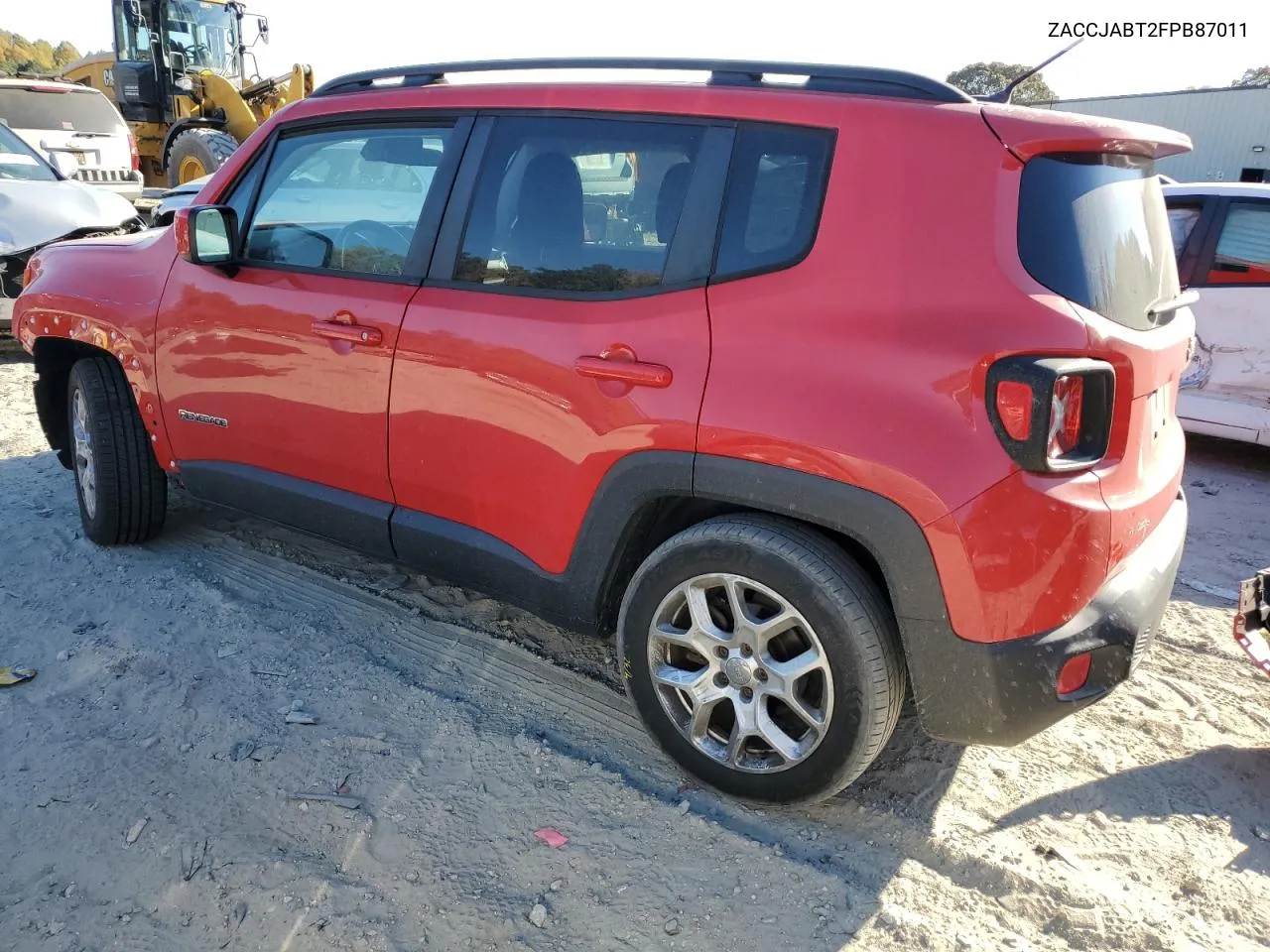 2015 Jeep Renegade Latitude VIN: ZACCJABT2FPB87011 Lot: 77322294