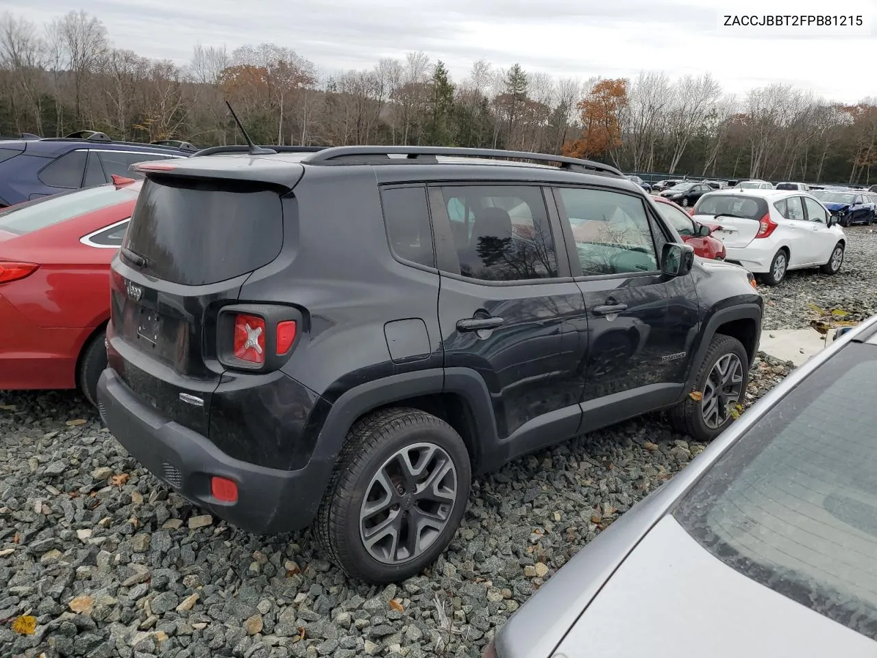 2015 Jeep Renegade Latitude VIN: ZACCJBBT2FPB81215 Lot: 77773064