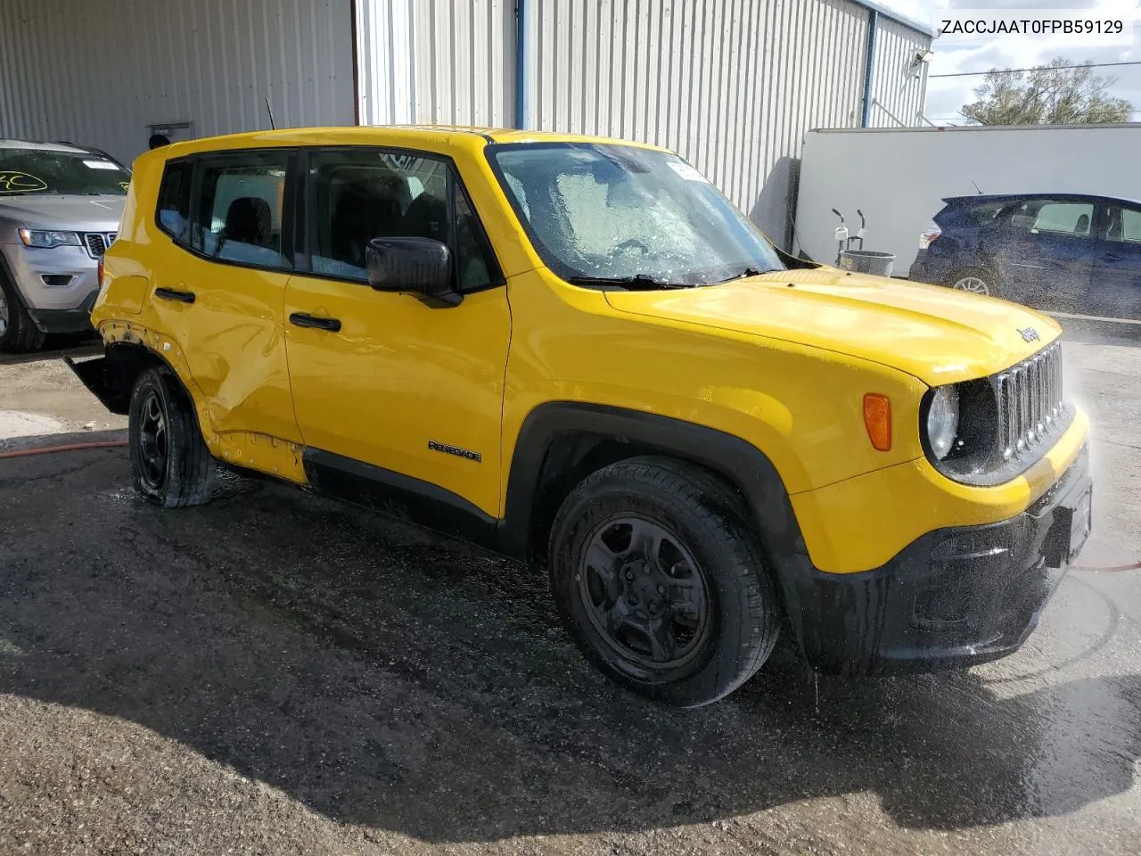 2015 Jeep Renegade Sport VIN: ZACCJAAT0FPB59129 Lot: 78674704