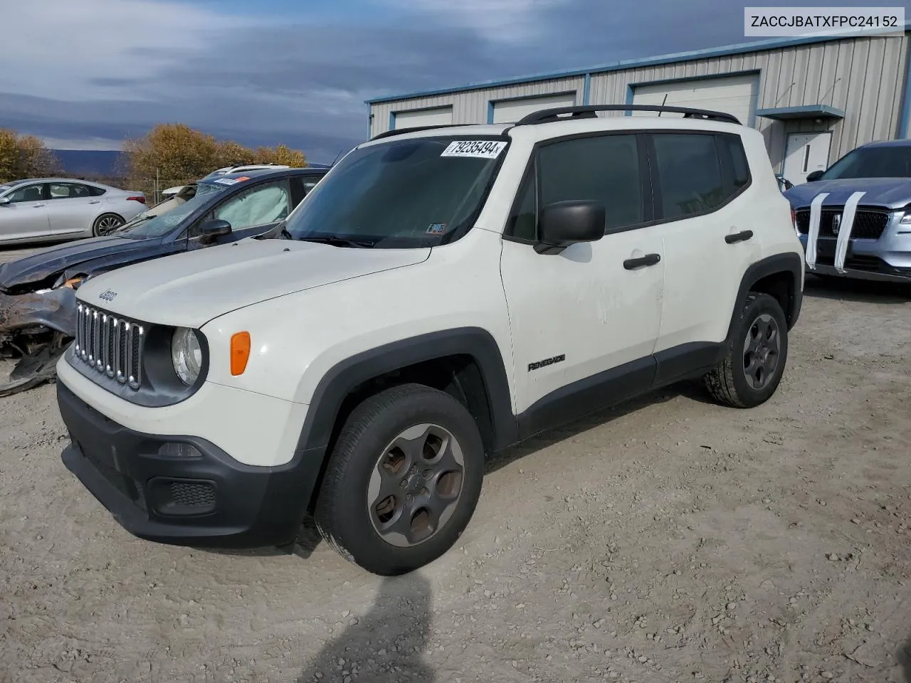 2015 Jeep Renegade Sport VIN: ZACCJBATXFPC24152 Lot: 79235494