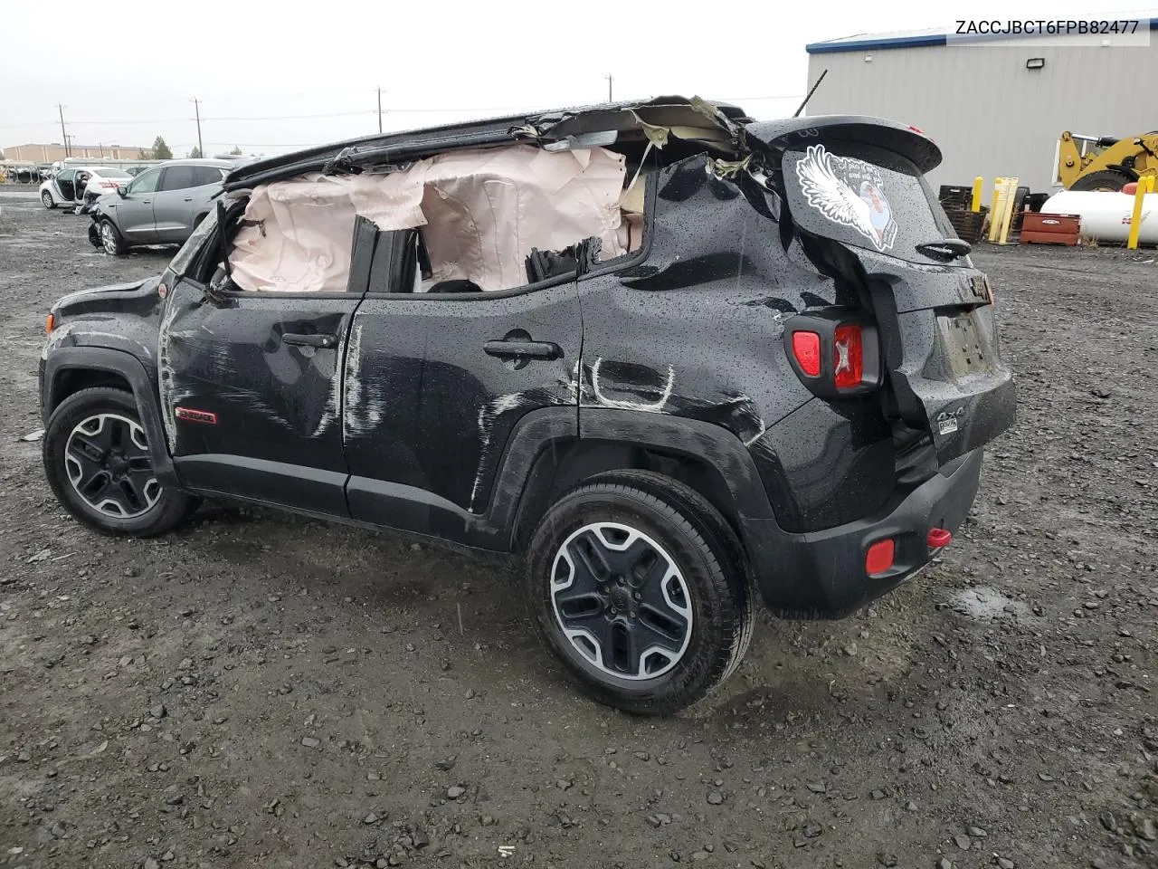 2015 Jeep Renegade Trailhawk VIN: ZACCJBCT6FPB82477 Lot: 80540484