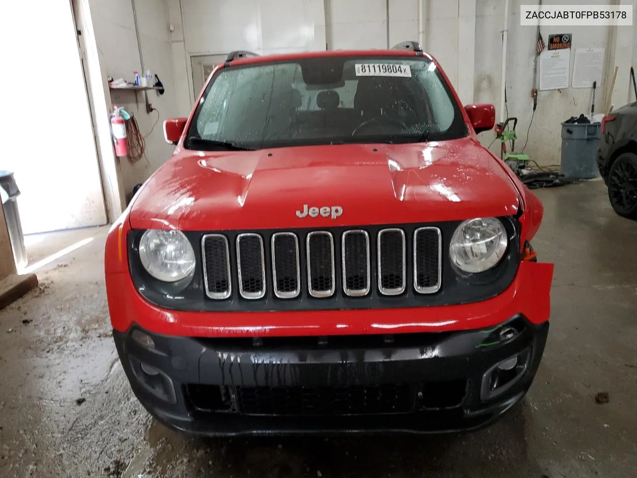 2015 Jeep Renegade Latitude VIN: ZACCJABT0FPB53178 Lot: 81119804