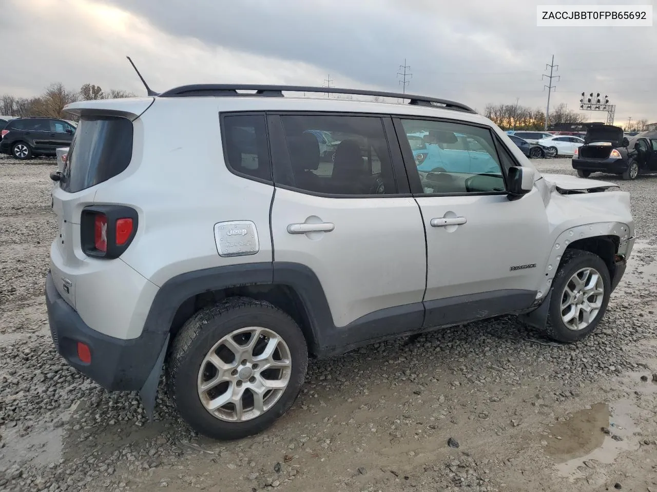 2015 Jeep Renegade Latitude VIN: ZACCJBBT0FPB65692 Lot: 81183074