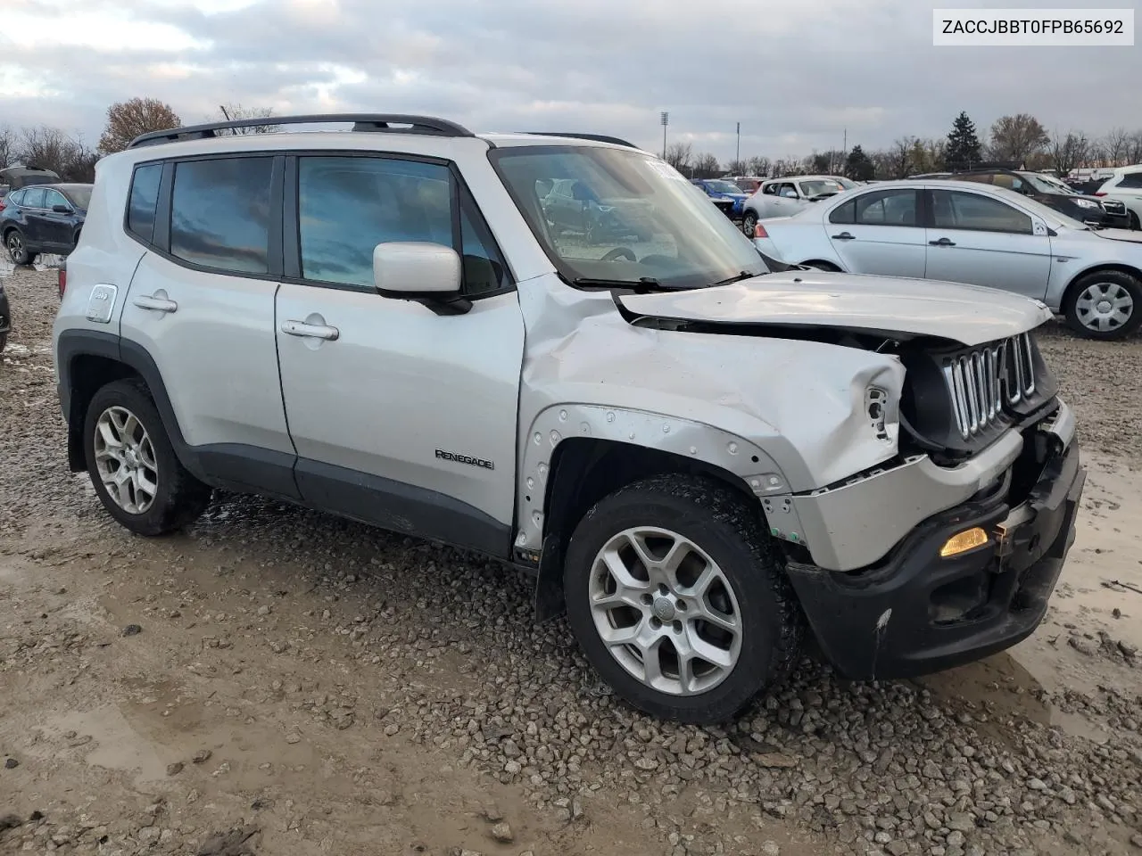 2015 Jeep Renegade Latitude VIN: ZACCJBBT0FPB65692 Lot: 81183074