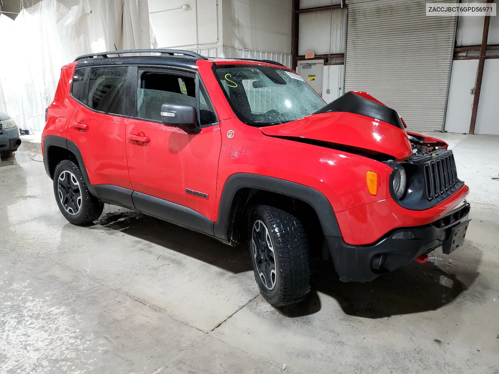 2016 Jeep Renegade Trailhawk VIN: ZACCJBCT6GPD56971 Lot: 51018624