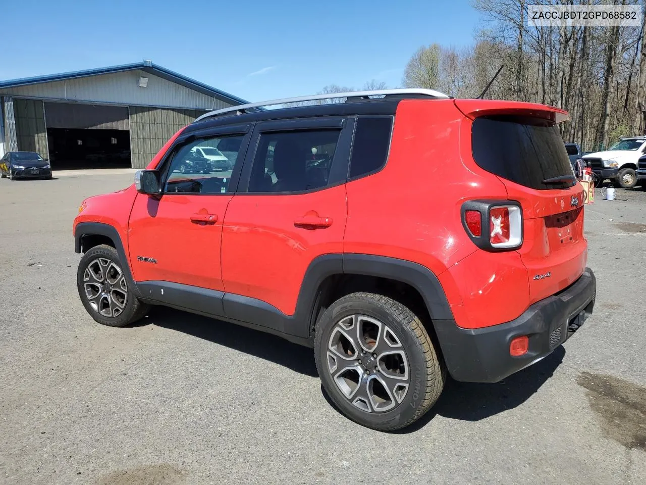 ZACCJBDT2GPD68582 2016 Jeep Renegade Limited