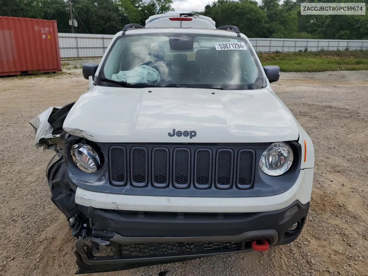 ZACCJBCT8GPC59674 2016 Jeep Renegade Trailhawk