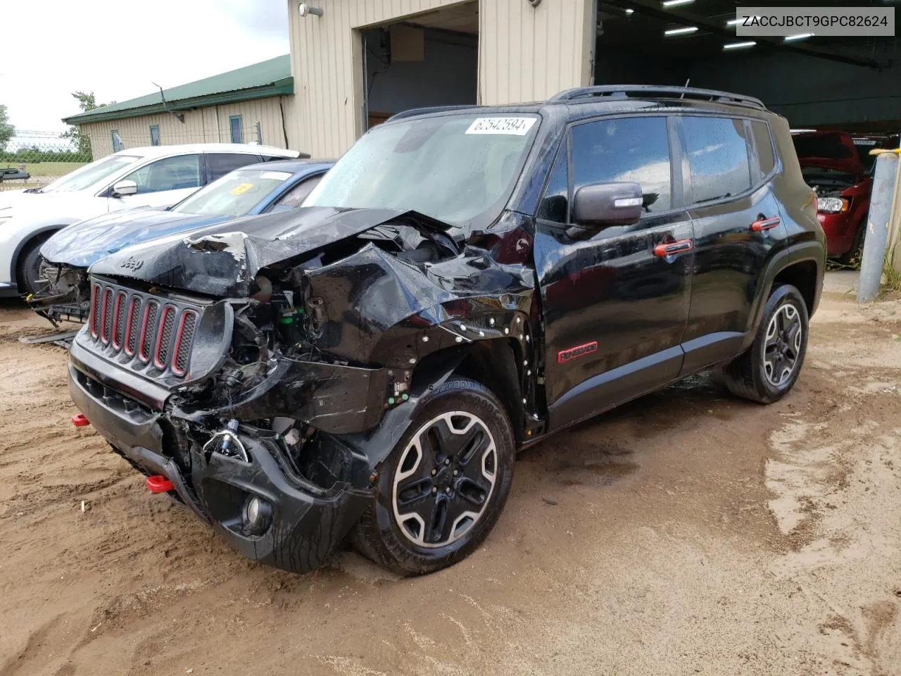 2016 Jeep Renegade Trailhawk VIN: ZACCJBCT9GPC82624 Lot: 62542594