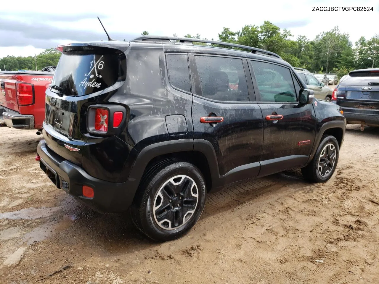 2016 Jeep Renegade Trailhawk VIN: ZACCJBCT9GPC82624 Lot: 62542594