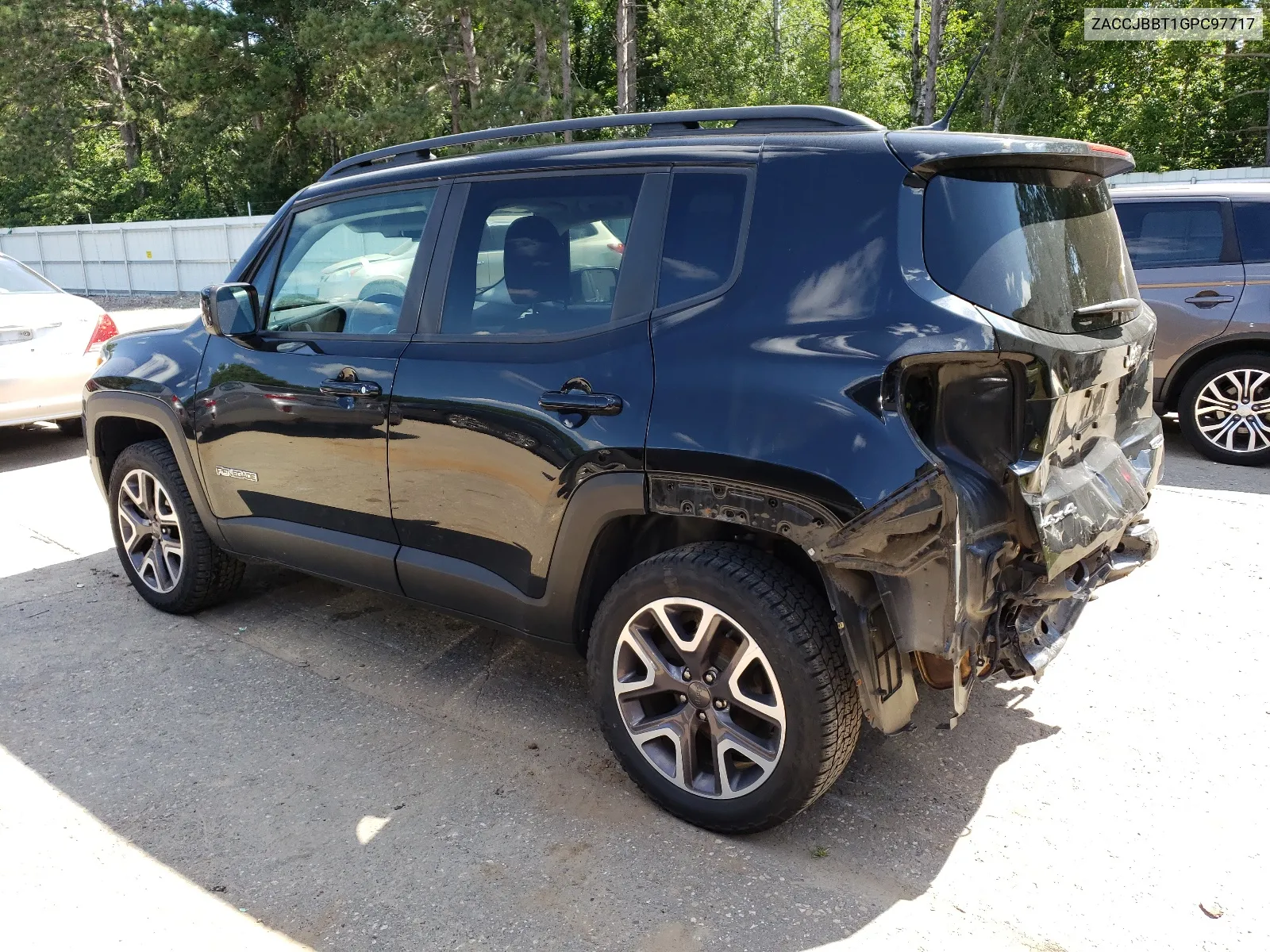 2016 Jeep Renegade Latitude VIN: ZACCJBBT1GPC97717 Lot: 62571844