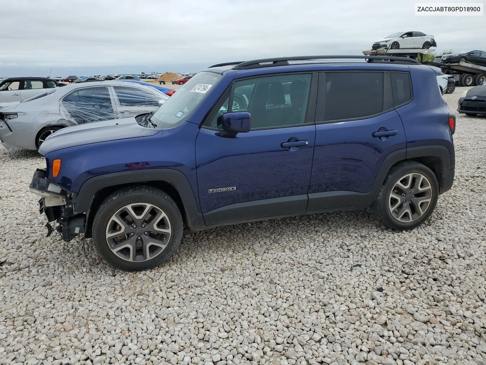 2016 Jeep Renegade Latitude VIN: ZACCJABT8GPD18900 Lot: 62747194