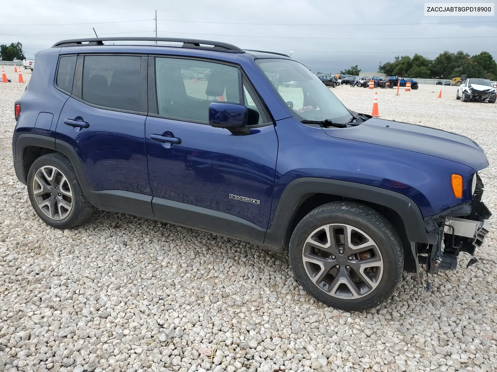 2016 Jeep Renegade Latitude VIN: ZACCJABT8GPD18900 Lot: 62747194