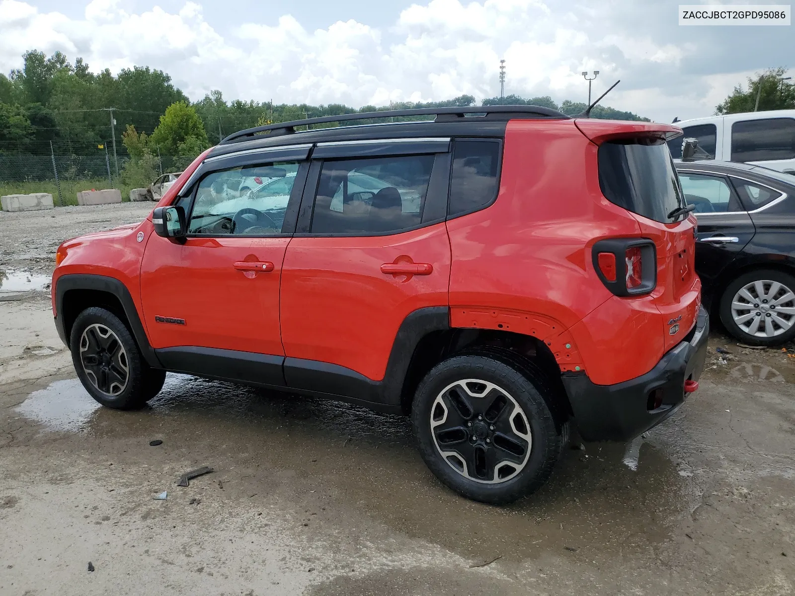 2016 Jeep Renegade Trailhawk VIN: ZACCJBCT2GPD95086 Lot: 64096414