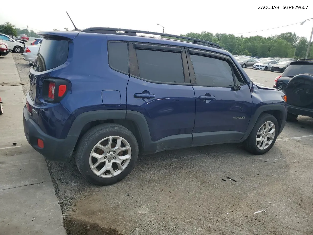 2016 Jeep Renegade Latitude VIN: ZACCJABT6GPE29607 Lot: 64372304