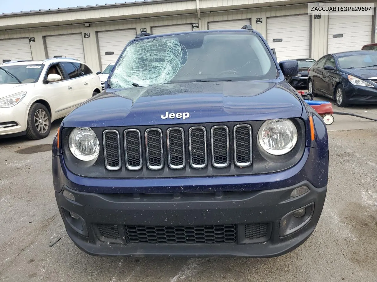 2016 Jeep Renegade Latitude VIN: ZACCJABT6GPE29607 Lot: 64372304