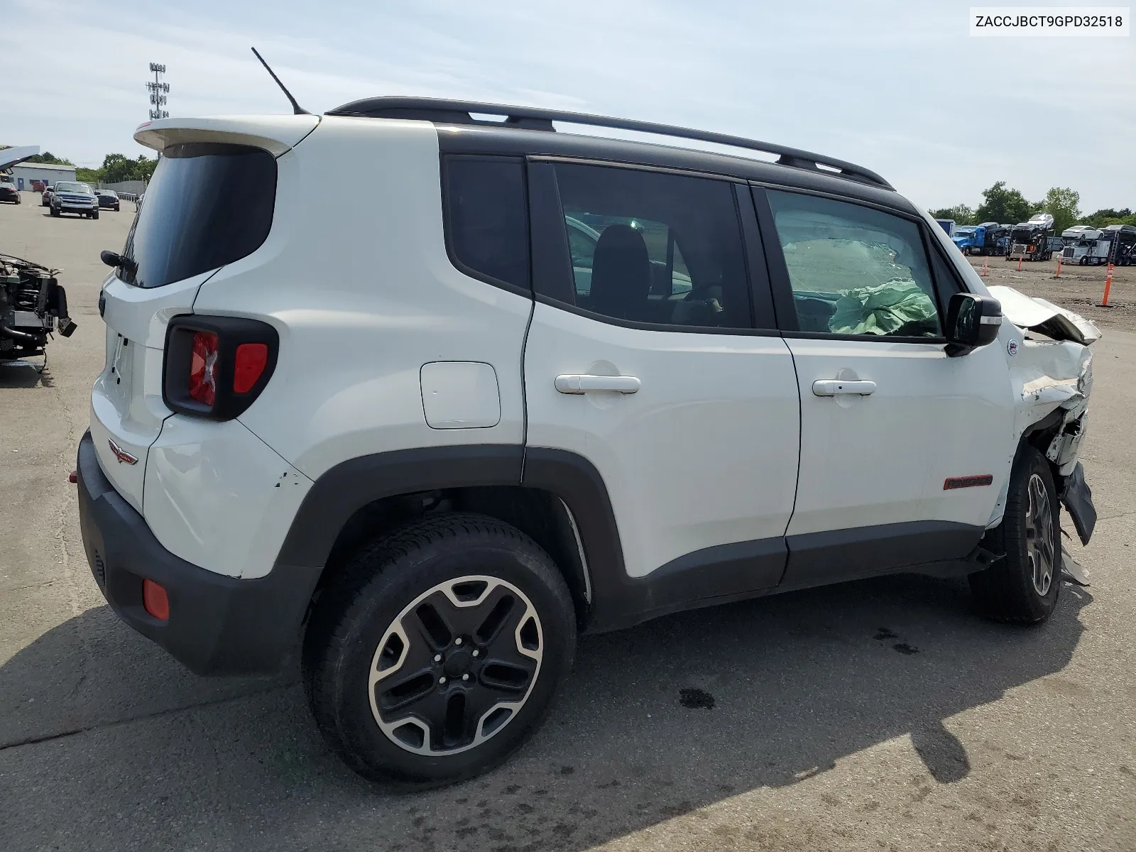 2016 Jeep Renegade Trailhawk VIN: ZACCJBCT9GPD32518 Lot: 64773474