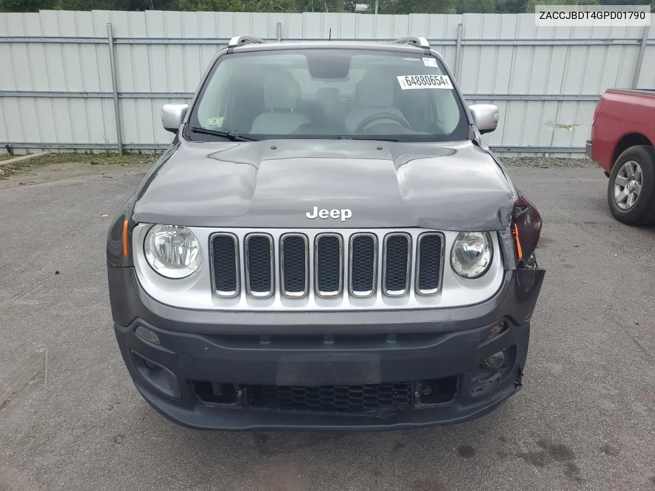 ZACCJBDT4GPD01790 2016 Jeep Renegade Limited