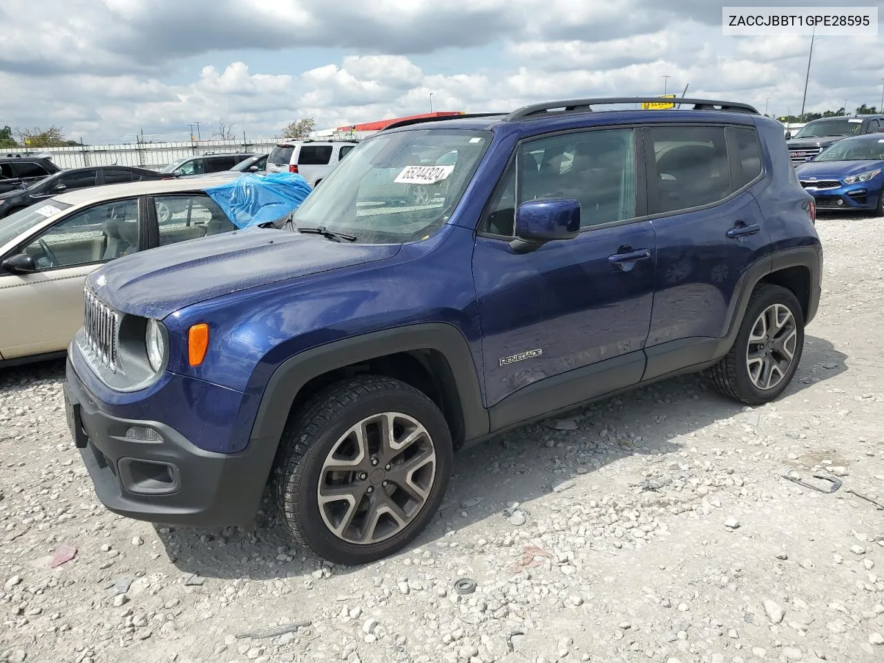 2016 Jeep Renegade Latitude VIN: ZACCJBBT1GPE28595 Lot: 65244324