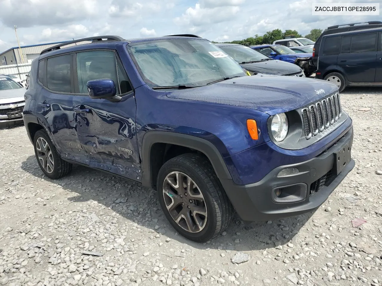 2016 Jeep Renegade Latitude VIN: ZACCJBBT1GPE28595 Lot: 65244324