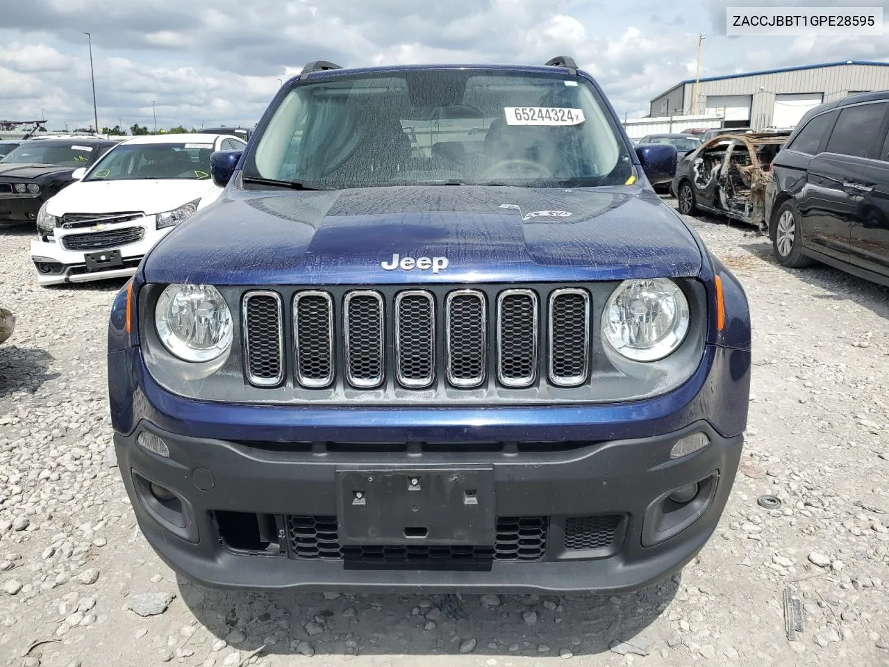 2016 Jeep Renegade Latitude VIN: ZACCJBBT1GPE28595 Lot: 65244324