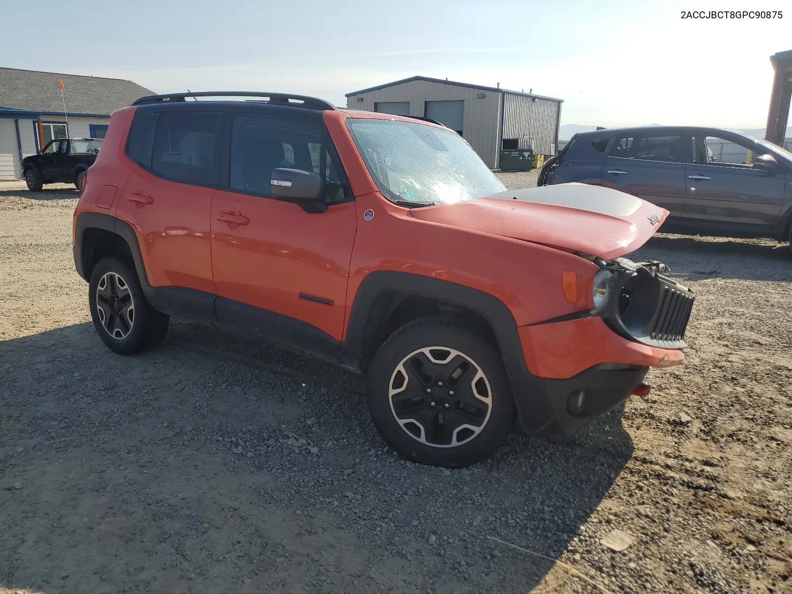 2016 Jeep Renegade T VIN: 2ACCJBCT8GPC90875 Lot: 65389604