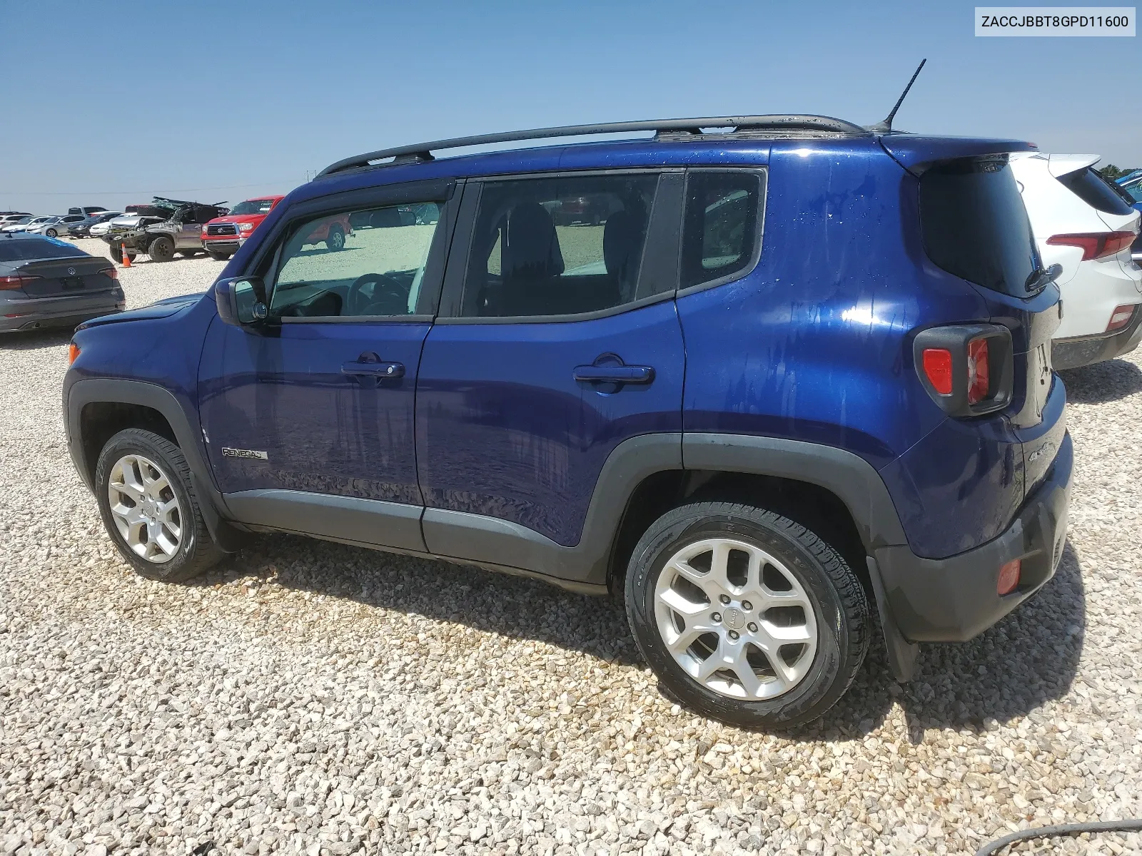 2016 Jeep Renegade Latitude VIN: ZACCJBBT8GPD11600 Lot: 65736174