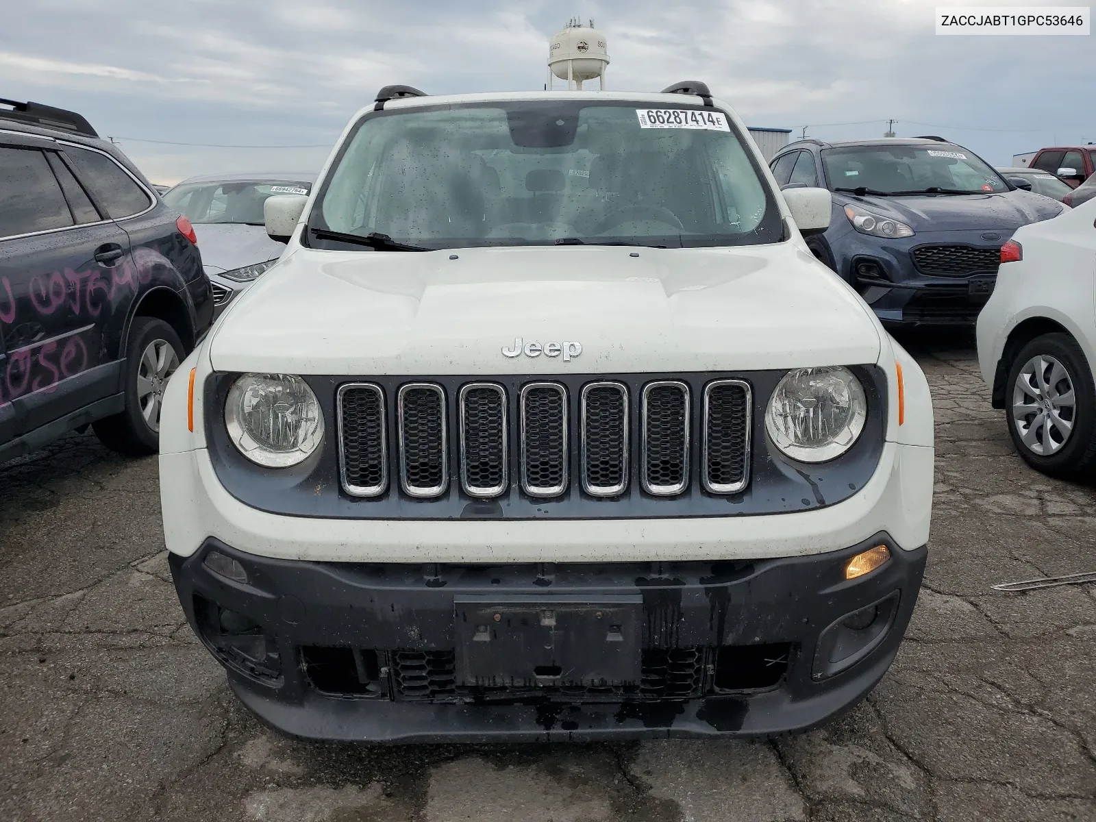 2016 Jeep Renegade Latitude VIN: ZACCJABT1GPC53646 Lot: 66287414