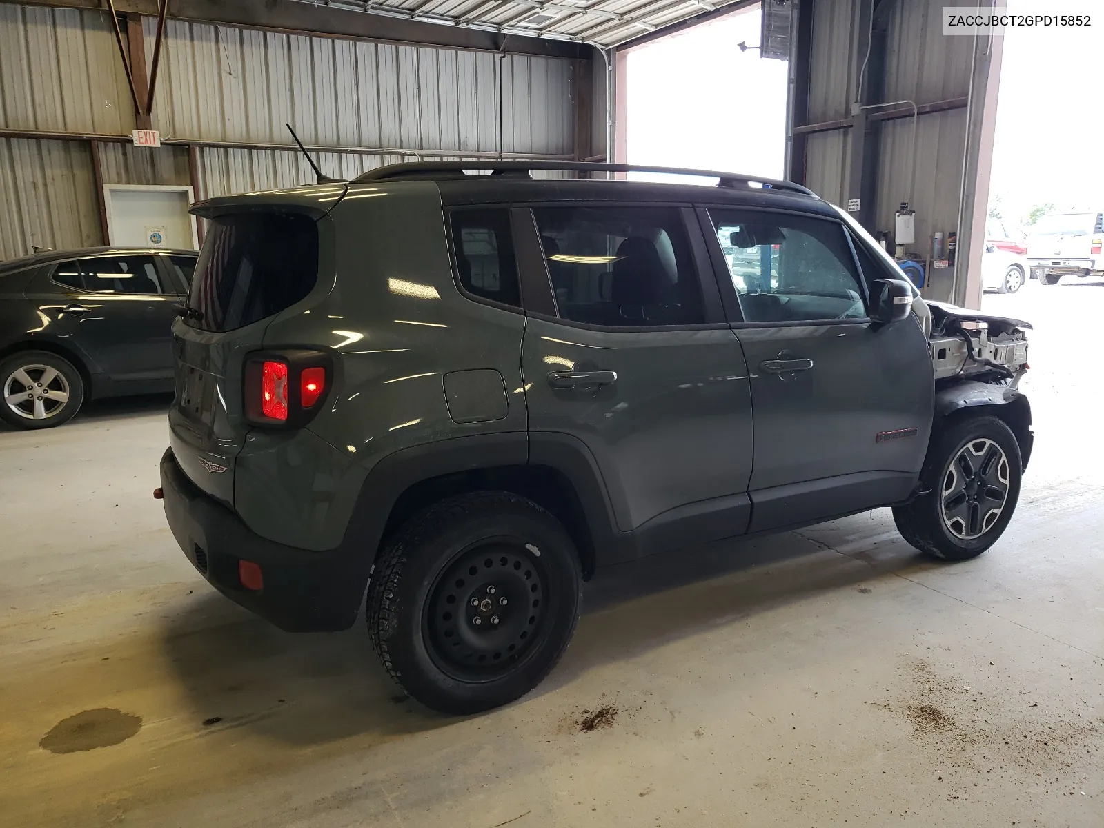 2016 Jeep Renegade Trailhawk VIN: ZACCJBCT2GPD15852 Lot: 66568934