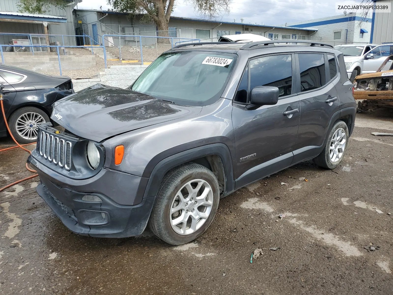 2016 Jeep Renegade Latitude VIN: ZACCJABT9GPE33389 Lot: 66783024