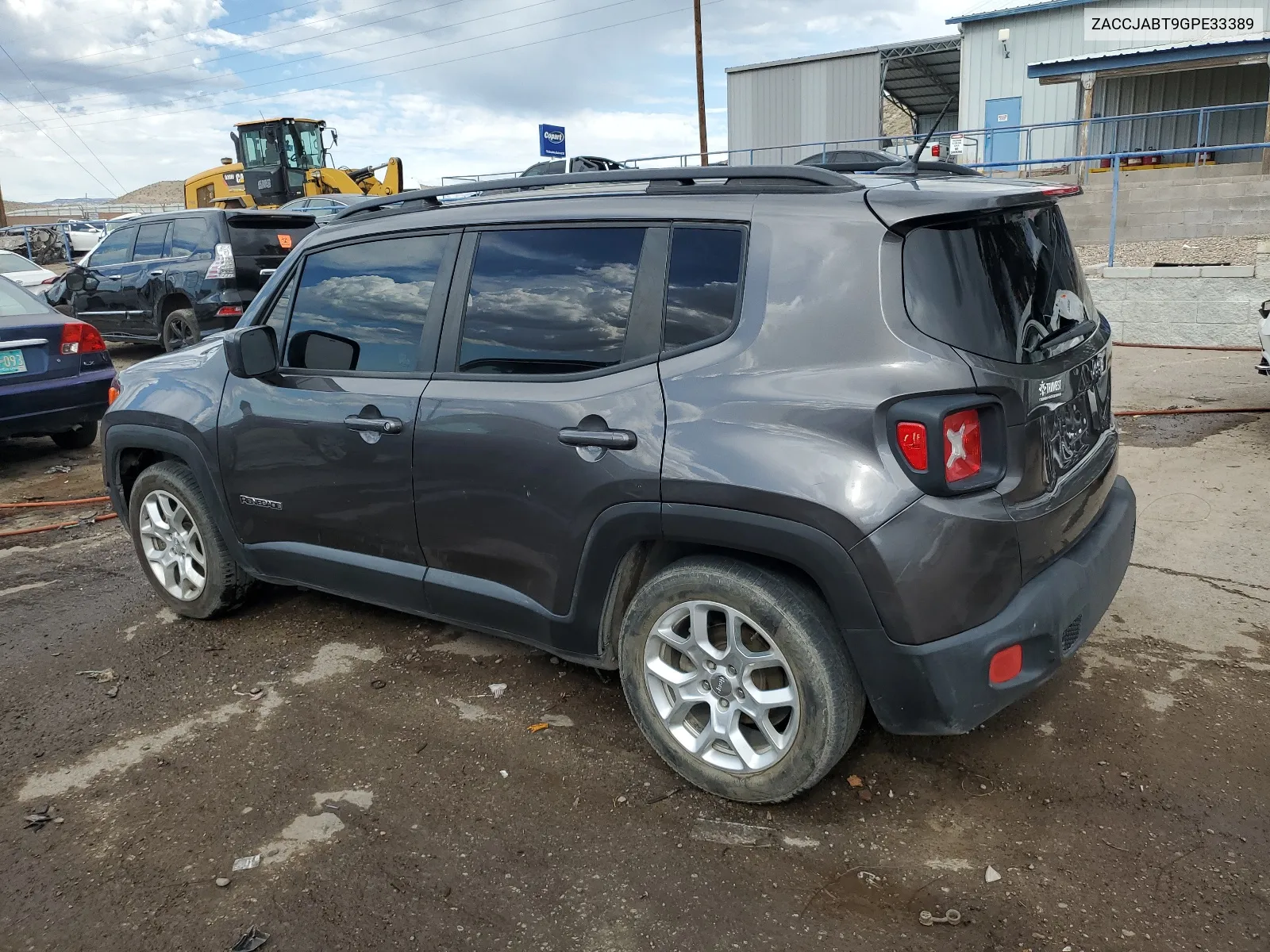 2016 Jeep Renegade Latitude VIN: ZACCJABT9GPE33389 Lot: 66783024