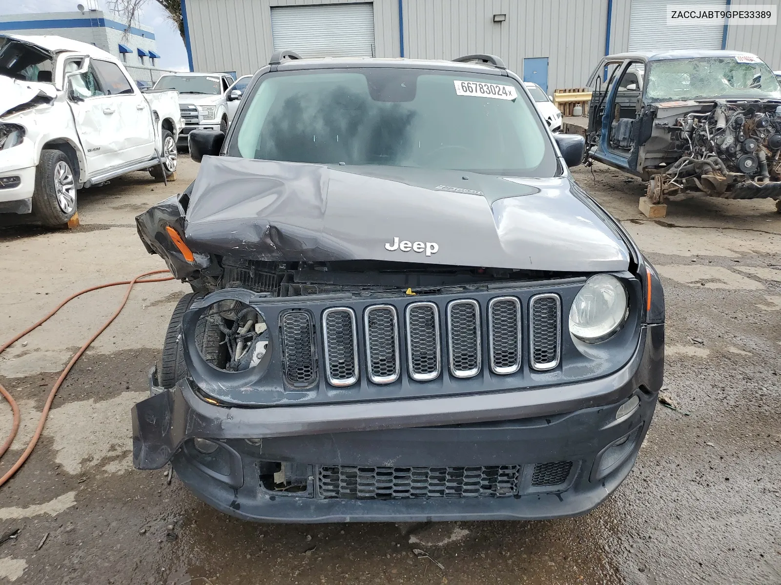 2016 Jeep Renegade Latitude VIN: ZACCJABT9GPE33389 Lot: 66783024