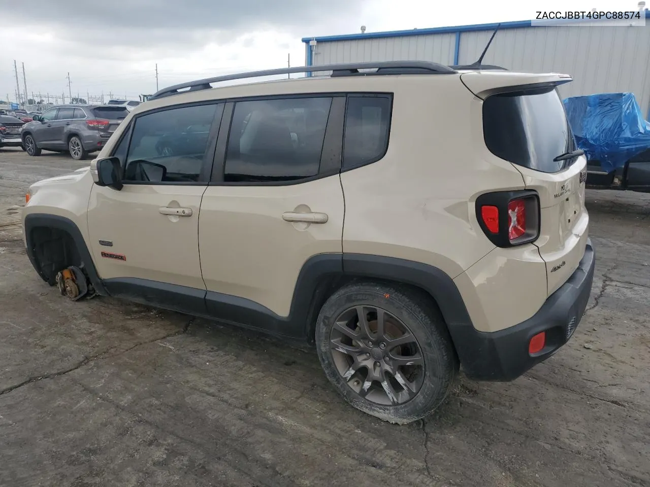 ZACCJBBT4GPC88574 2016 Jeep Renegade Latitude