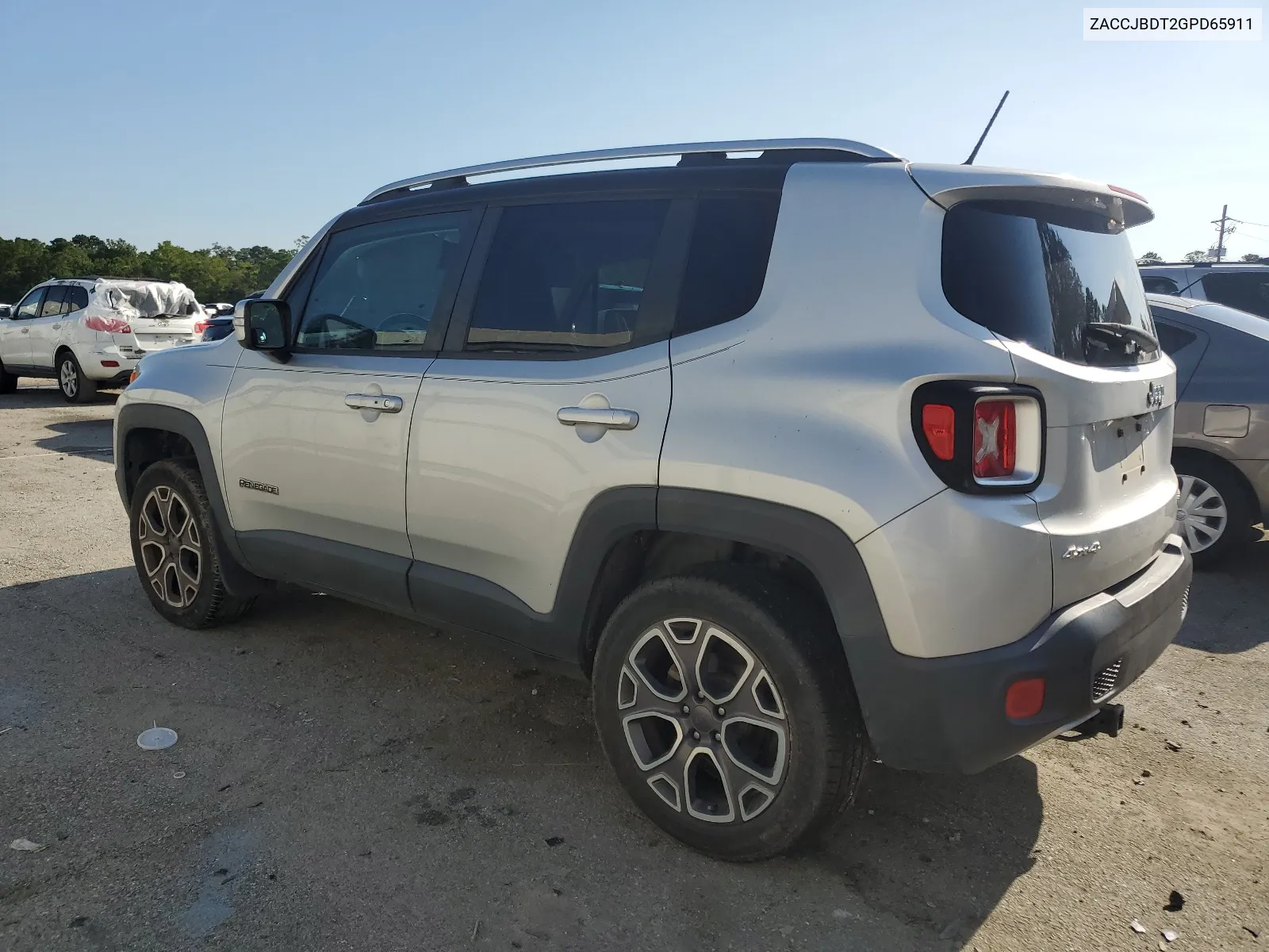 2016 Jeep Renegade Limited VIN: ZACCJBDT2GPD65911 Lot: 67401314