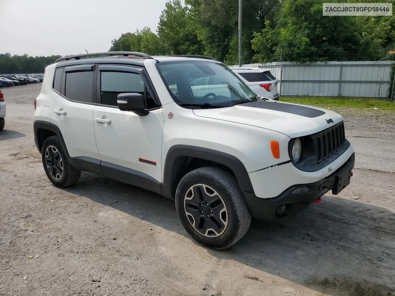 2016 Jeep Renegade Trailhawk VIN: ZACCJBCT8GPD58446 Lot: 67506364