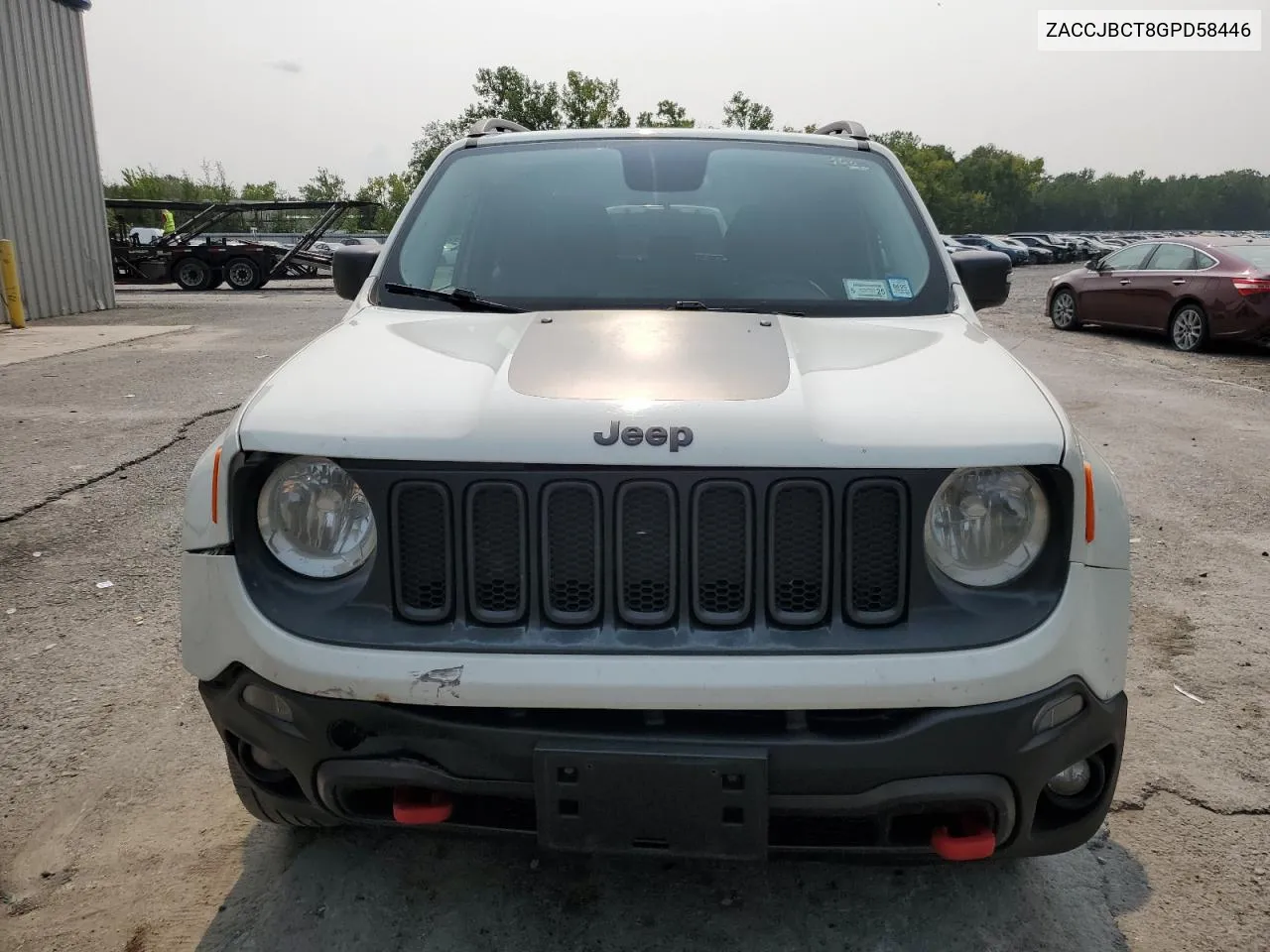 2016 Jeep Renegade Trailhawk VIN: ZACCJBCT8GPD58446 Lot: 67506364