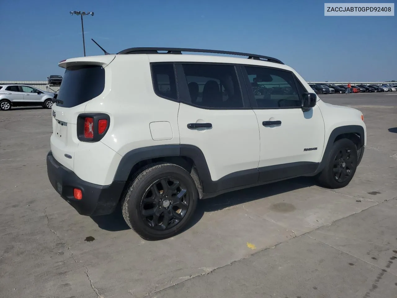 2016 Jeep Renegade Latitude VIN: ZACCJABT0GPD92408 Lot: 67875574