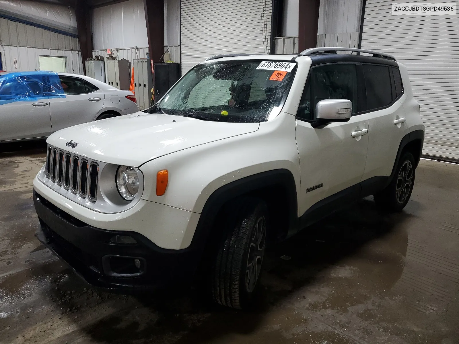 2016 Jeep Renegade Limited VIN: ZACCJBDT3GPD49636 Lot: 67876964