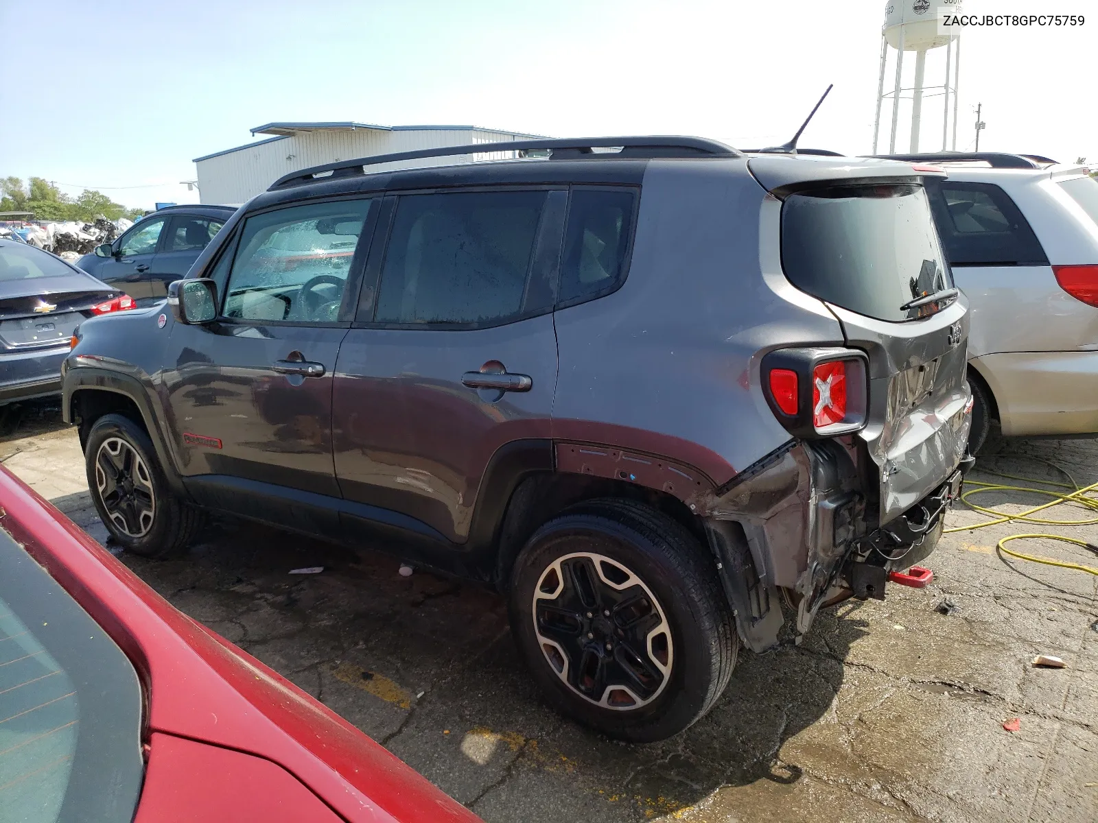 2016 Jeep Renegade Trailhawk VIN: ZACCJBCT8GPC75759 Lot: 68033564