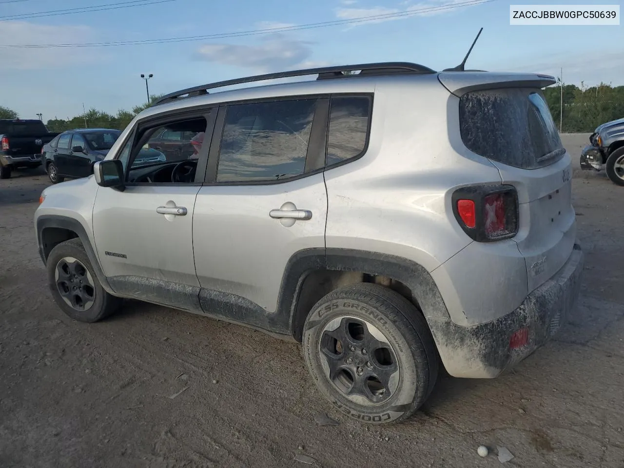 ZACCJBBW0GPC50639 2016 Jeep Renegade Latitude