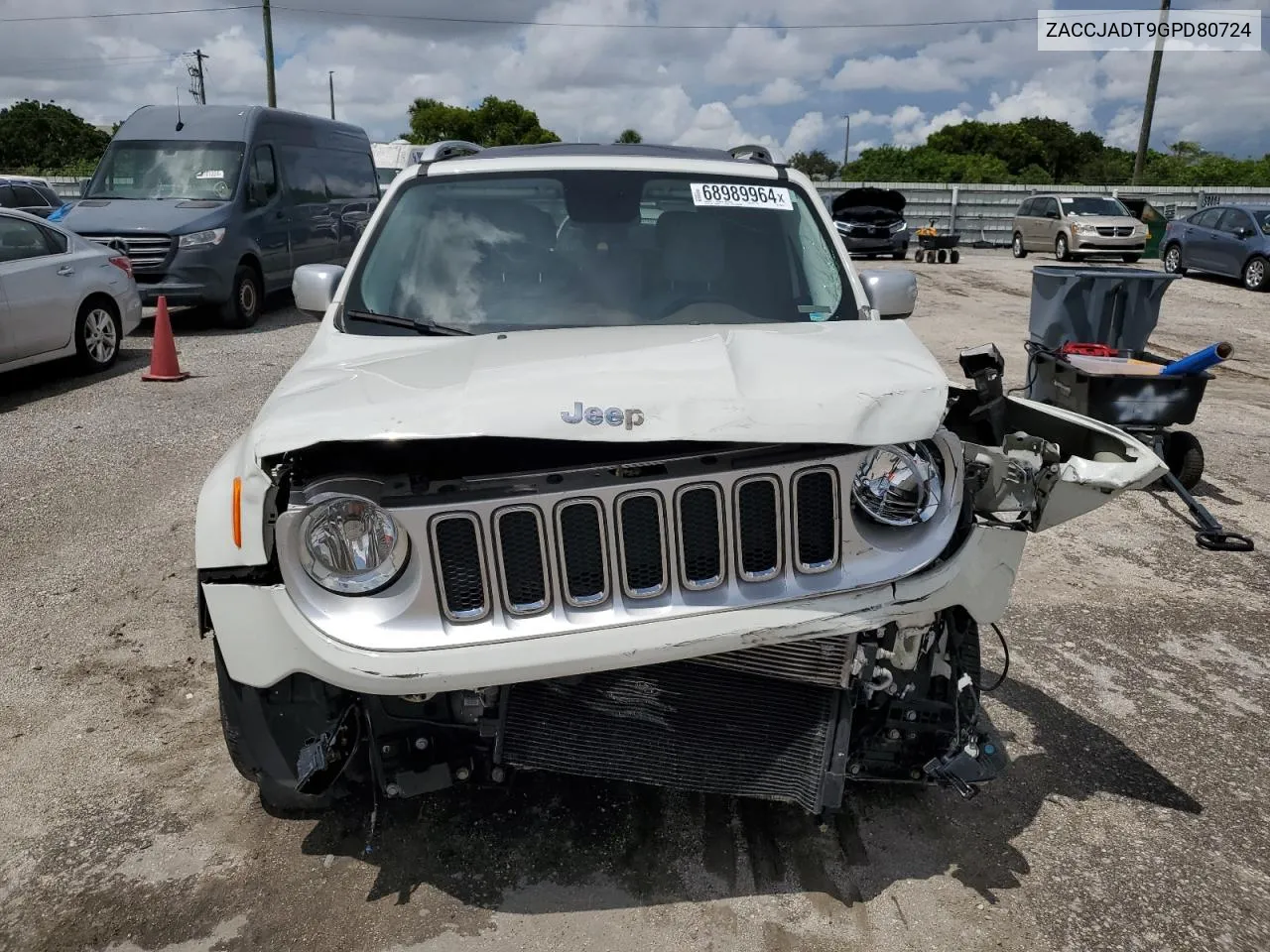 2016 Jeep Renegade Limited VIN: ZACCJADT9GPD80724 Lot: 68989964