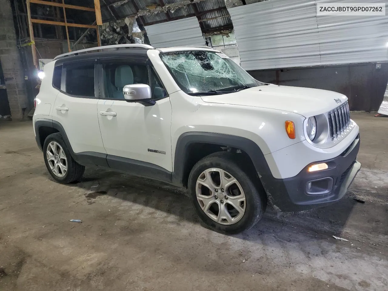 2016 Jeep Renegade Limited VIN: ZACCJBDT9GPD07262 Lot: 69295044